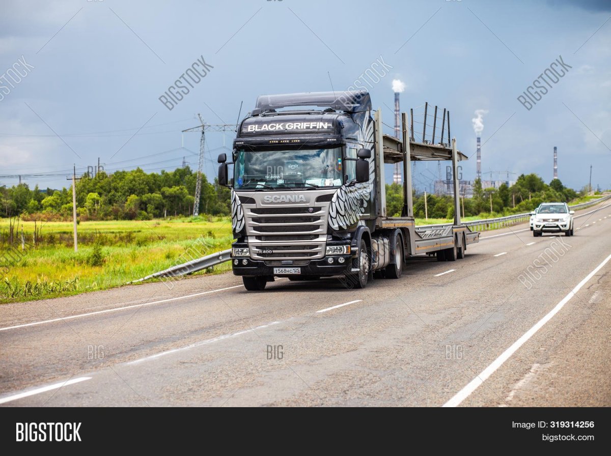 Автовоз Скания