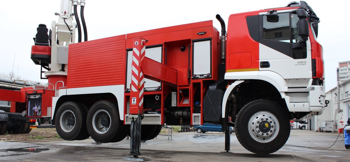 Пожарный пеноподъёмник