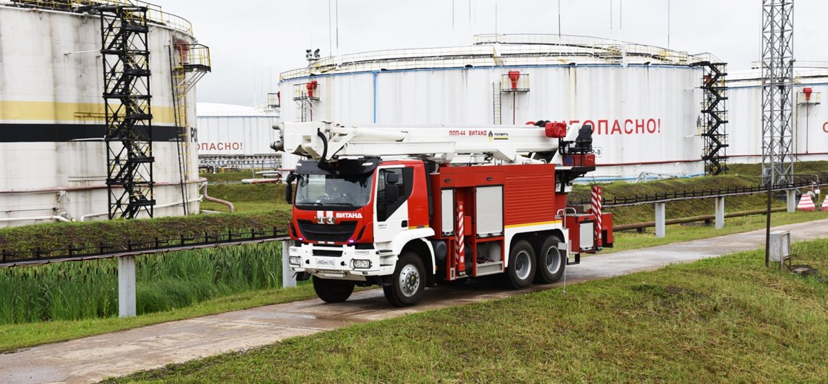 Пеноподъемник пожарный Ивеко