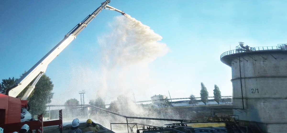 Пожарный пеноподъемник ППП КАМАЗ 53213