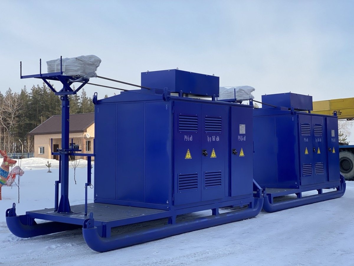 35 Кв подстанция трансформаторная передвижная