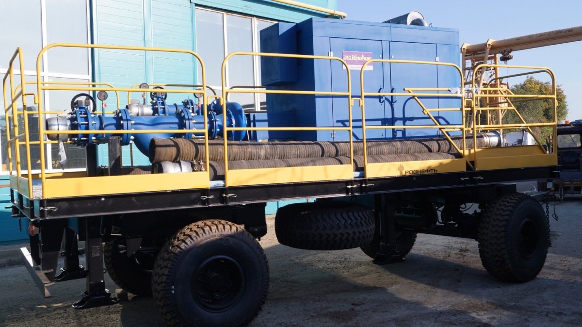 ПНУ-100/200м передвижная насосная