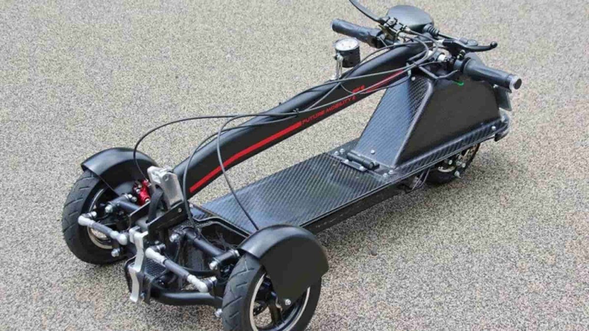 Складной трицикл