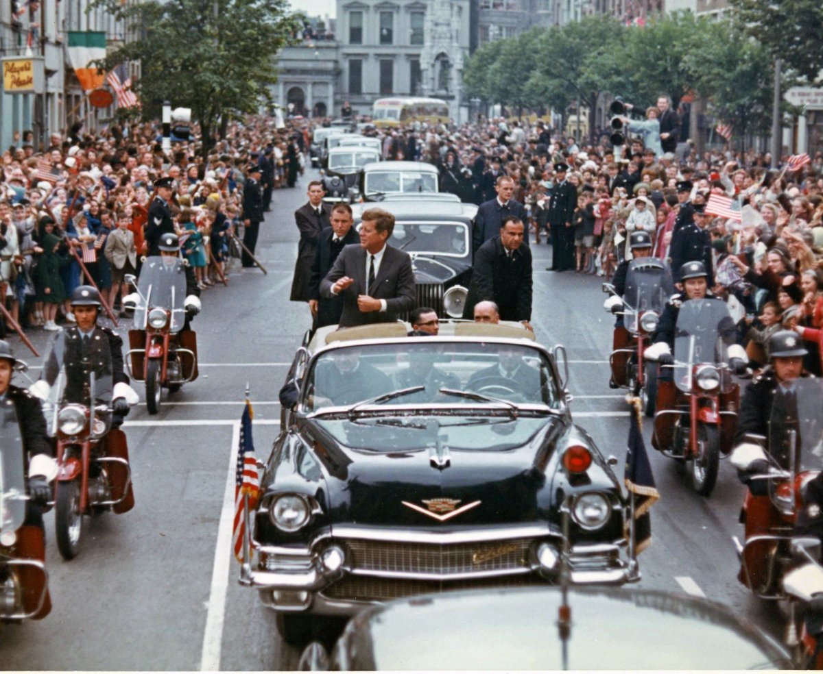 Джон Кеннеди кортеж