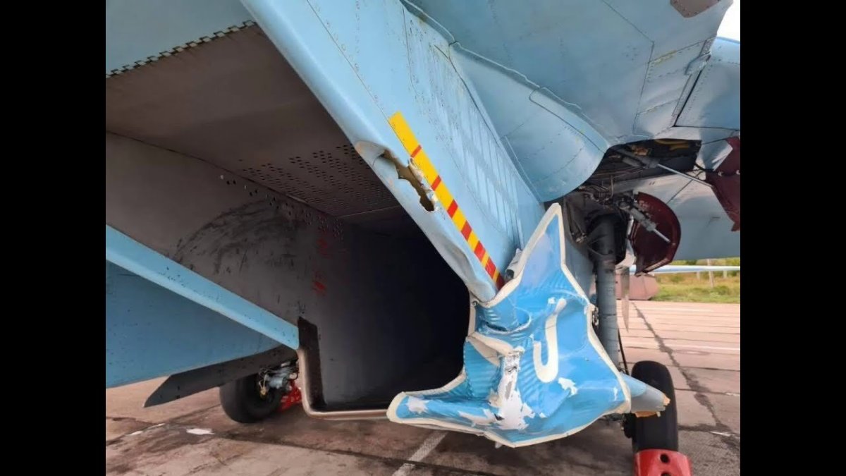 Стойка шасси Су-27