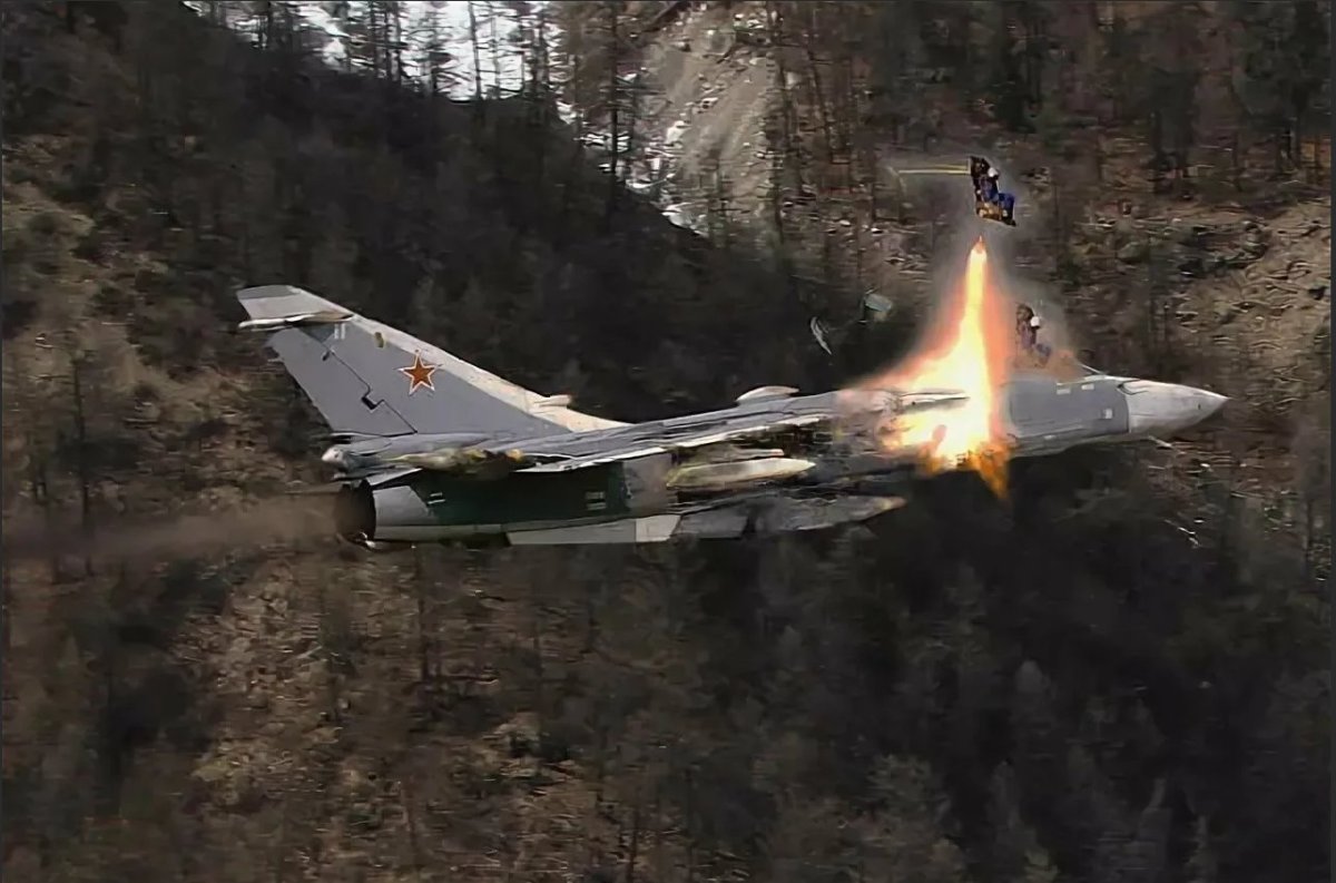 Су 24 катапультирование