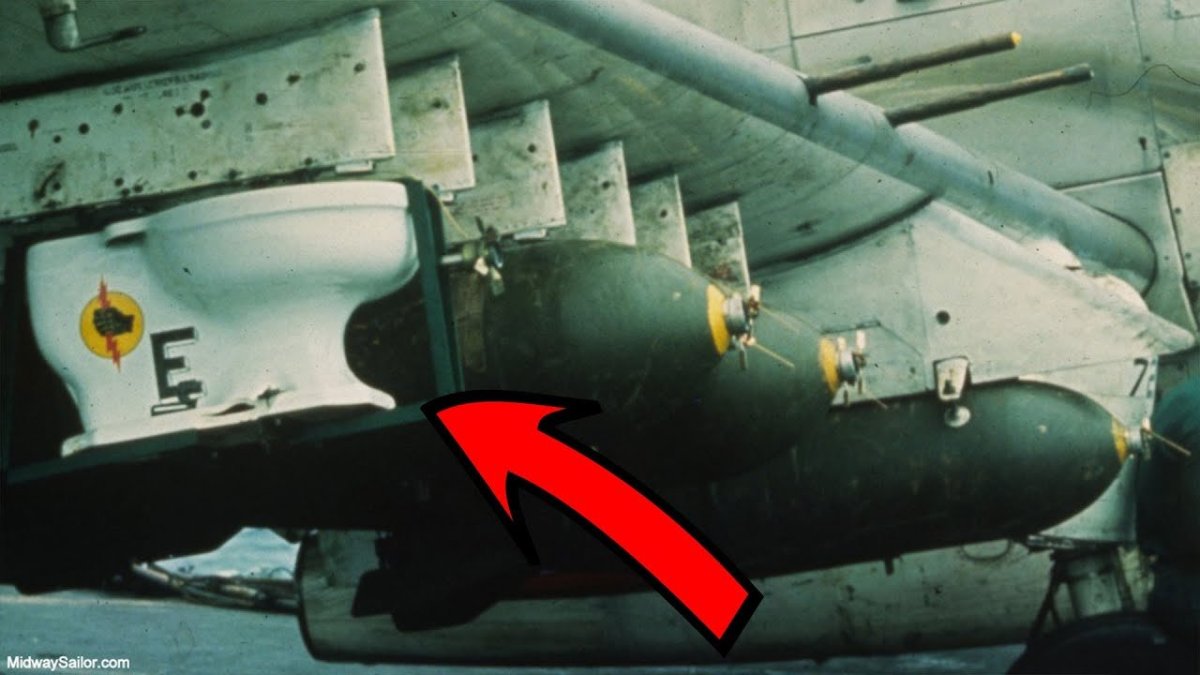 A-1h Skyraider унитаз