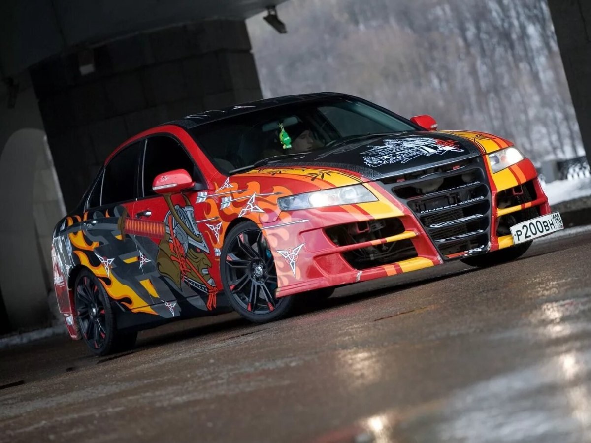 Хонда Аккорд дрифт