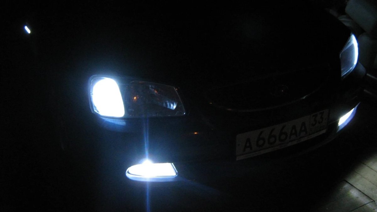 Диодные ПТФ акцент