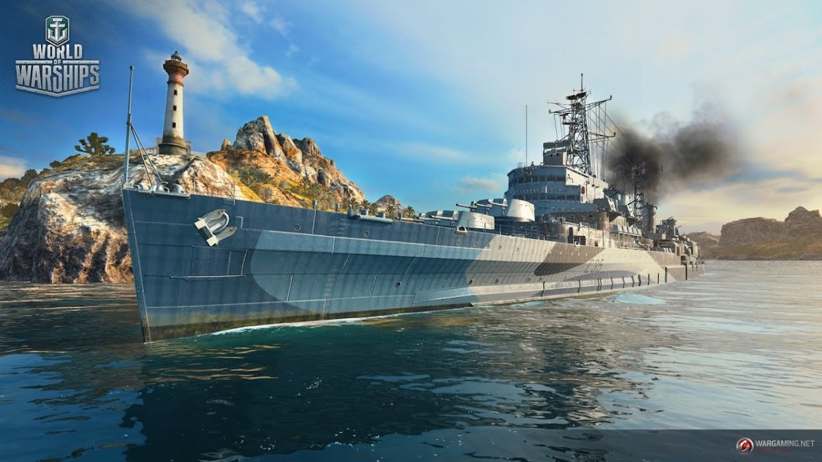 Крейсер Голиаф в World of Warships