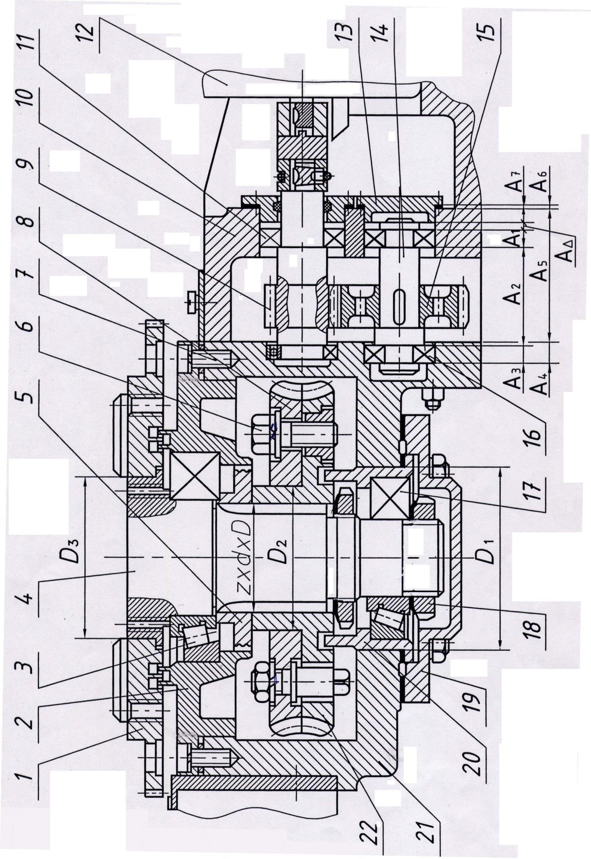 Механизм поворота манипулятора