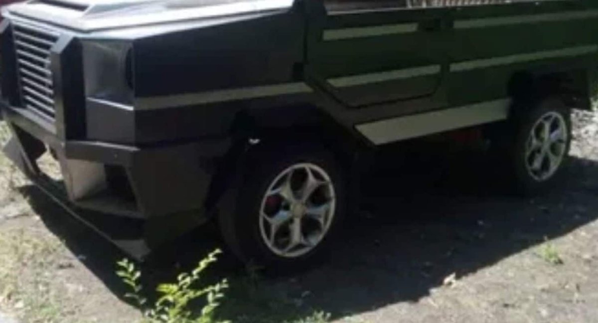 ЛУАЗ переделка в Гелендваген