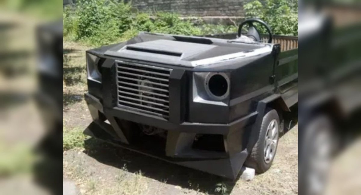 ЛУАЗ под Гелик