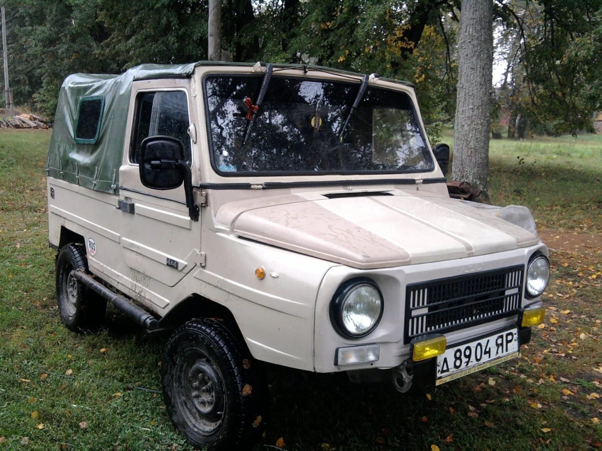 Покраска ЛУАЗ коброй