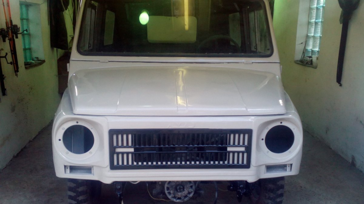 Покраска ЛУАЗ