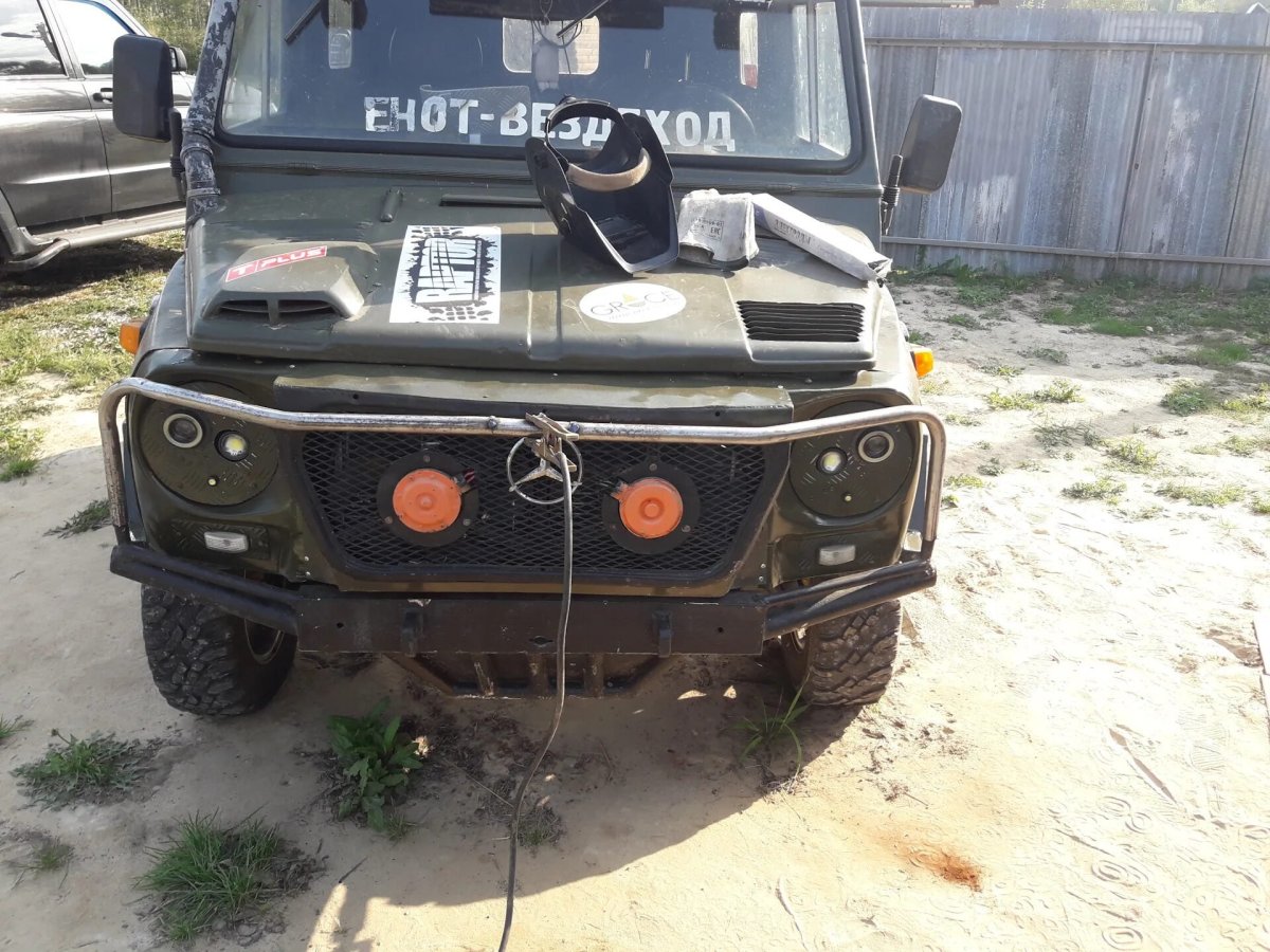 Удлинение морды ЛУАЗ 969м