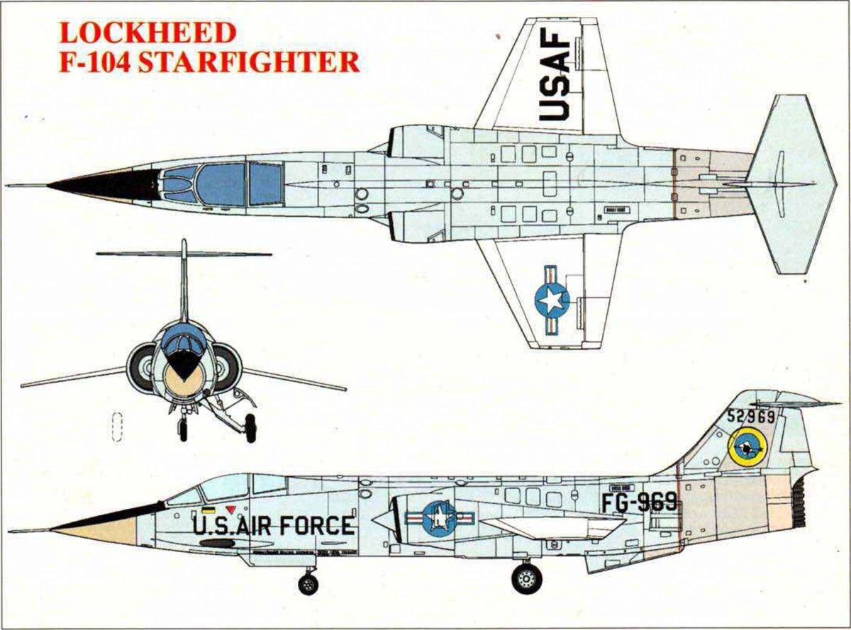 F-104 схема