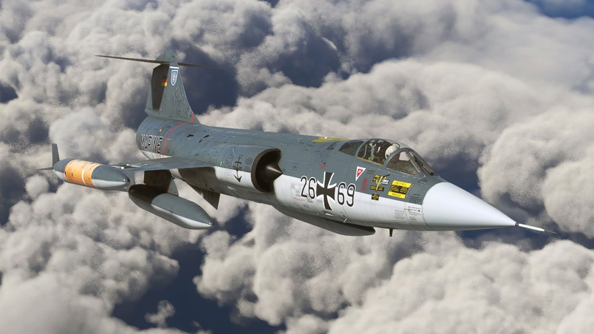 Lockheed f-104 Starfighter самолёты вьетнамской войны