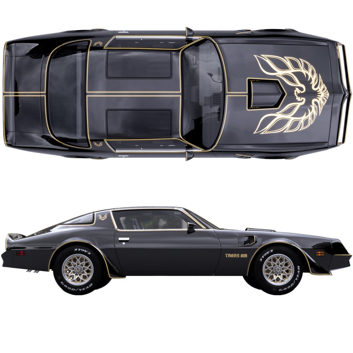 Pontiac Firebird 1977 Black