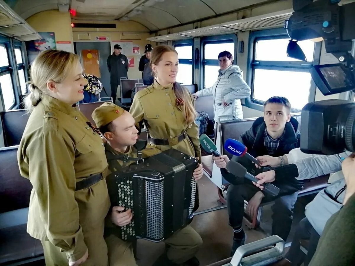 С днем Победы железнодорожники