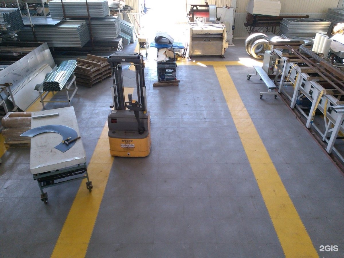 Полы на производственных цехах