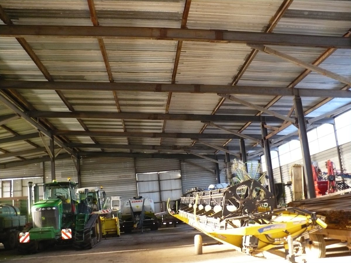 Стоянка сельхозтехники