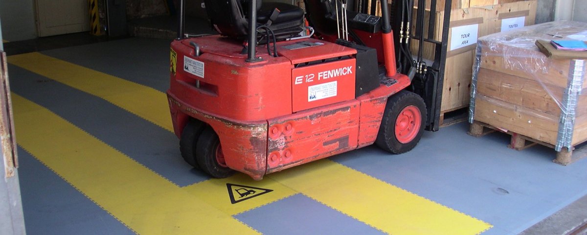 Модульные промышленные полы