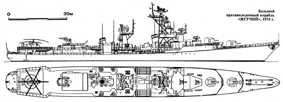 Эсминцы проекта 56 чертежи