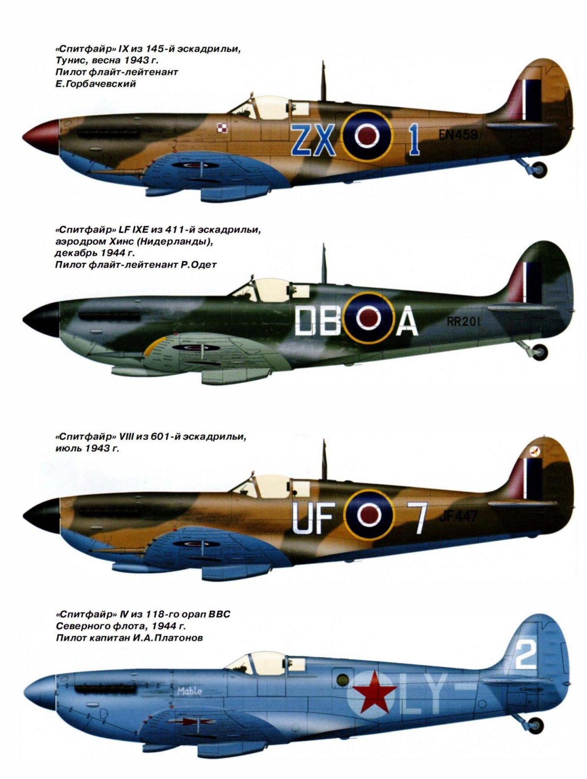 Истребитель Спитфайр 1941