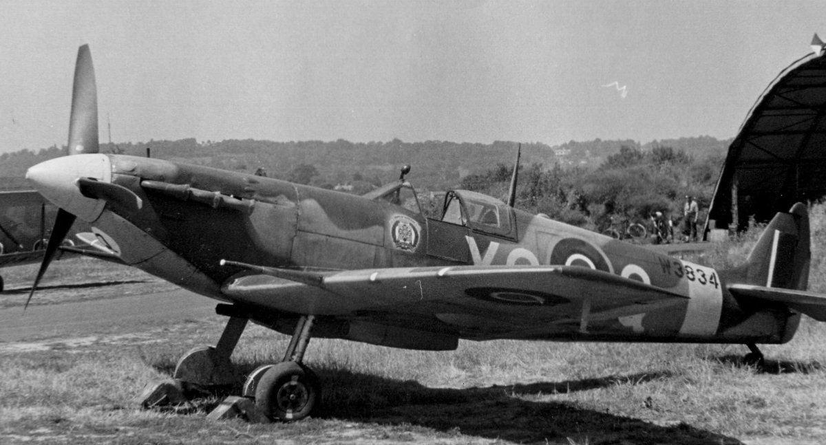 Spitfire mk2 самолет
