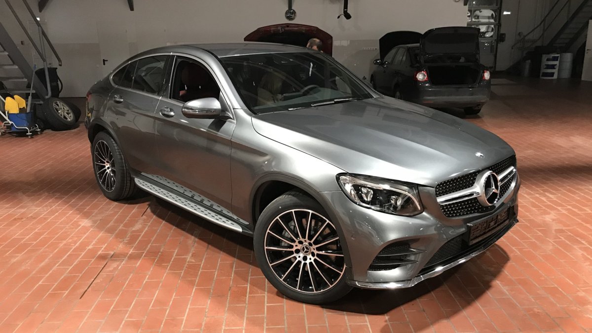 GLC Coupe серый