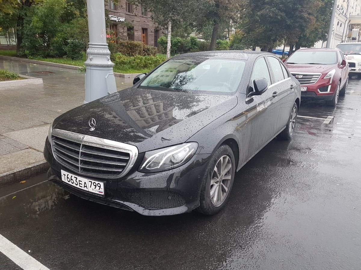 Каршеринг Мерседес е200