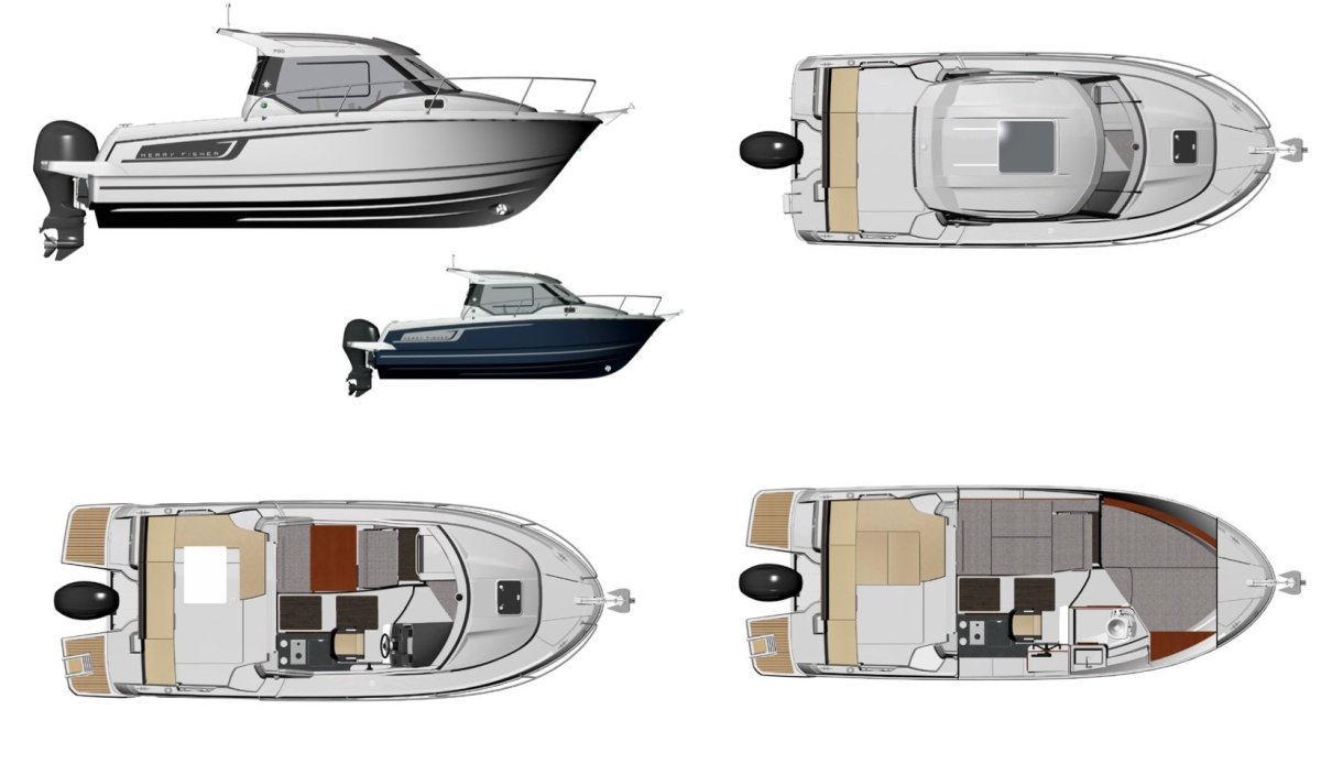 Катер мери Фишер 645