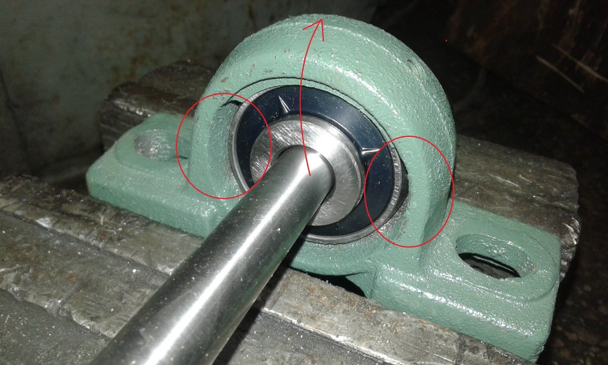 Подшипниковый узел ucpa202