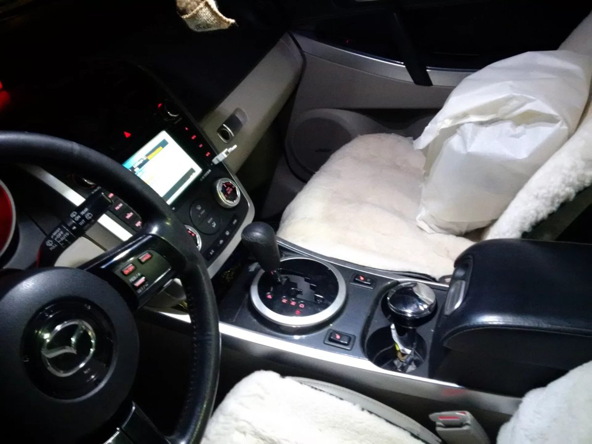 Mazda cx7 подогрев сидений