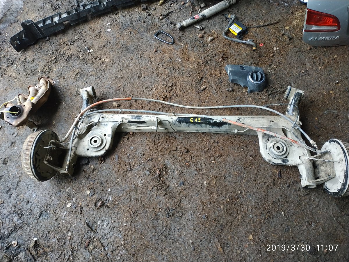 Задняя балка Альмера g15