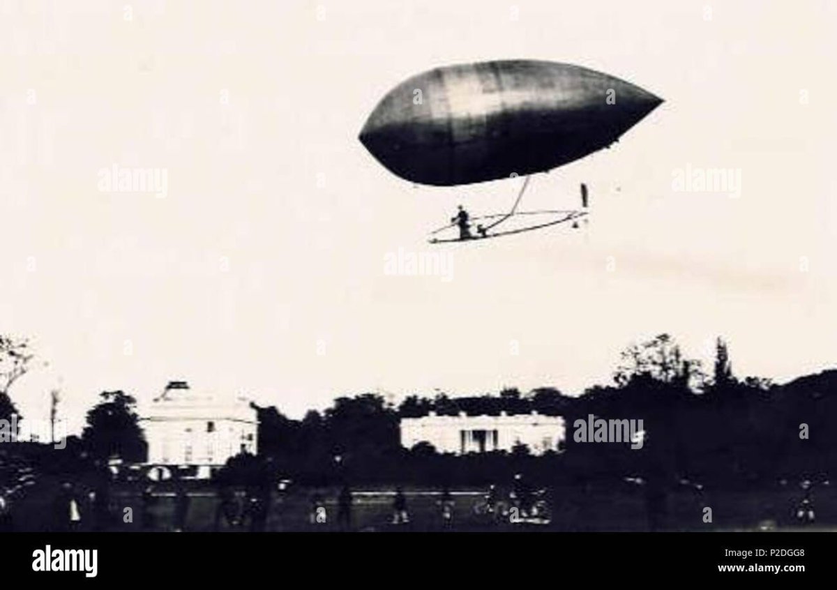 Альберто Сантос-Дюмон дирижабль 9