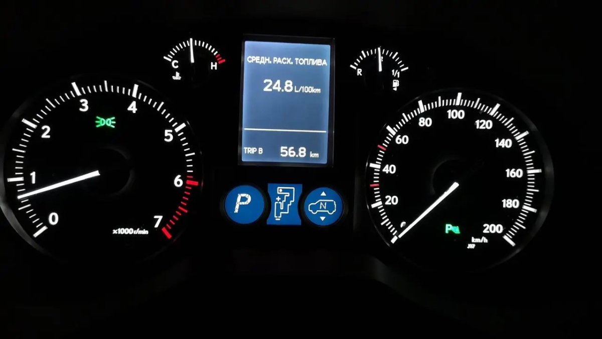 Расход топлива Лексус gx460