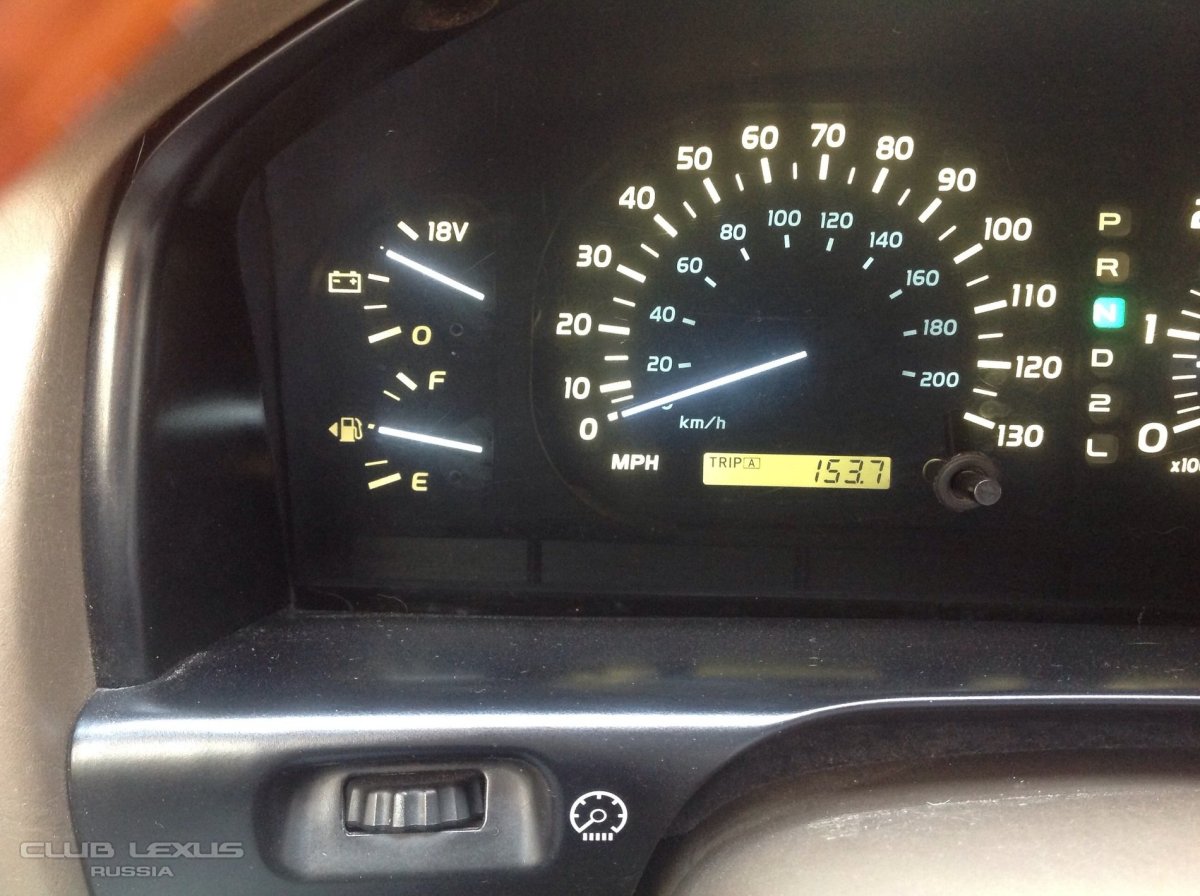 Расход топлива Лексус lx470