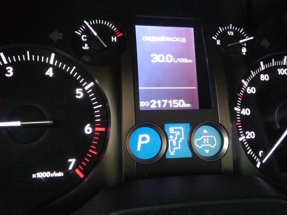 Расход топлива Lexus GX