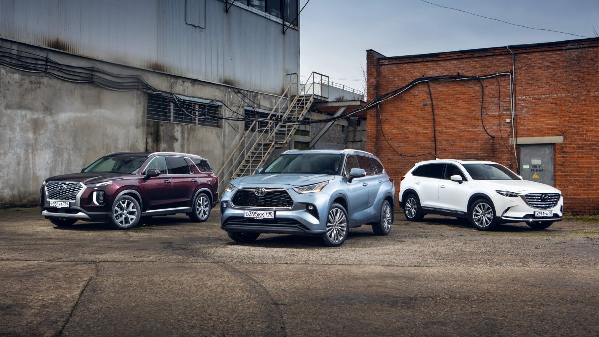 Хендэ Палисад vs Mazda cx9