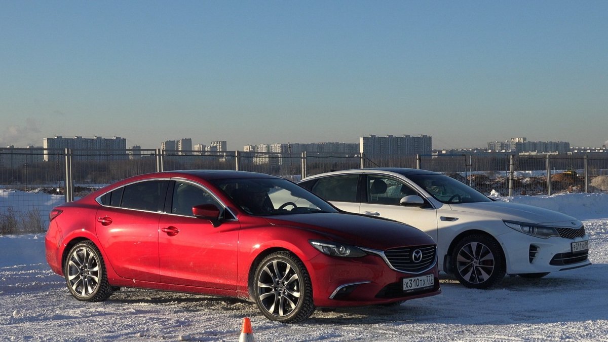Киа Оптима и Мазда 6