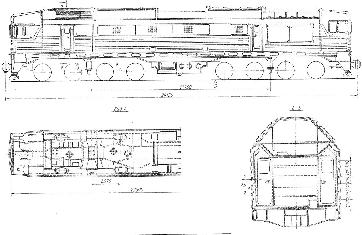 Габариты тепловоза чмэ3