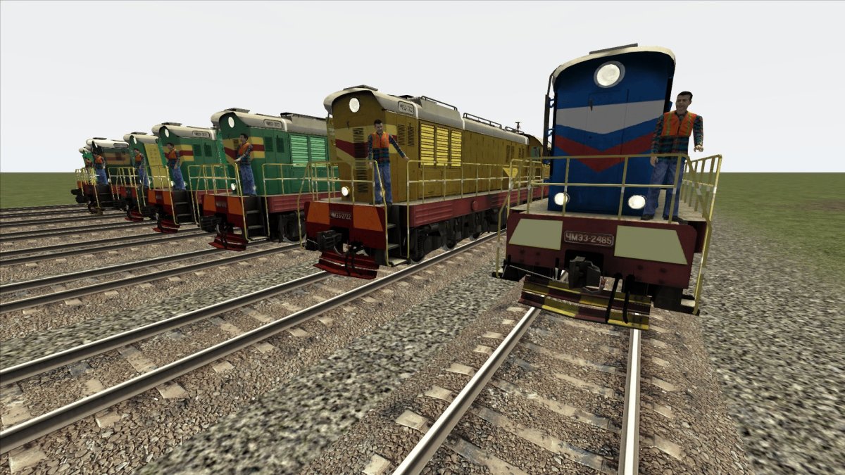 Мод на поезд чмэ3