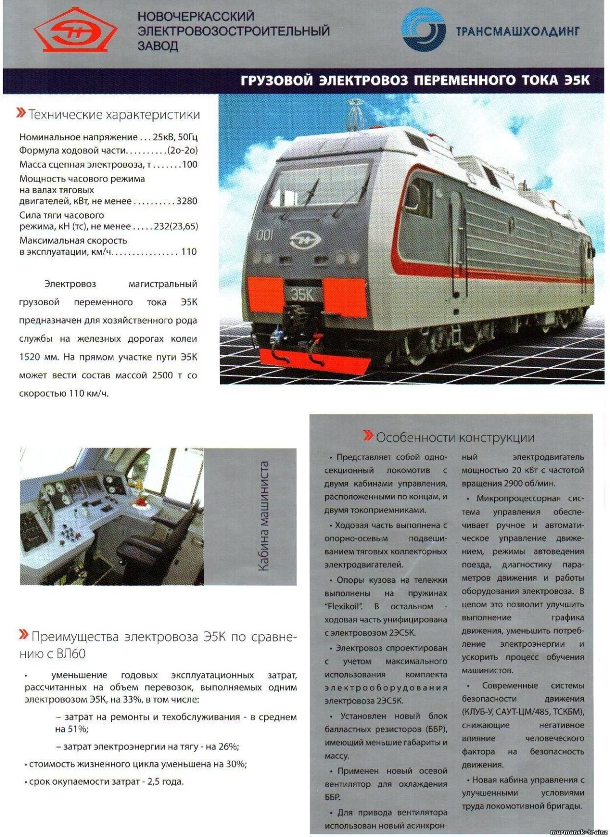 Электровоз э5к "Ермак"