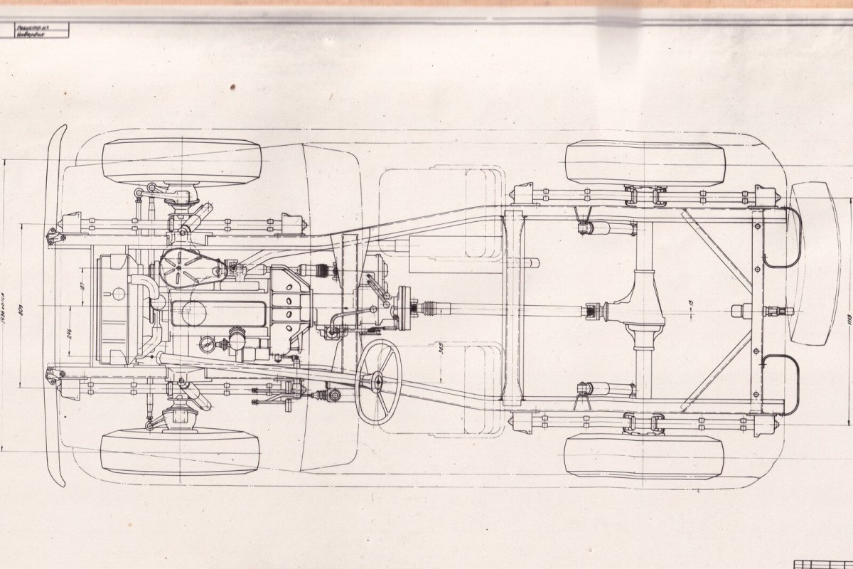 Шасси УАЗ 469