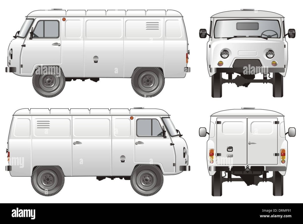 УАЗ 452 сбоку