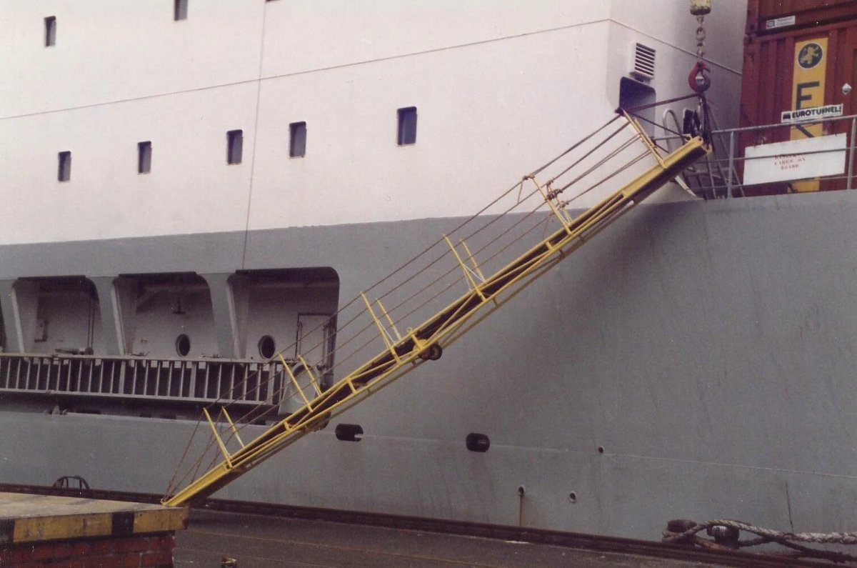 Трап Сходня судовой