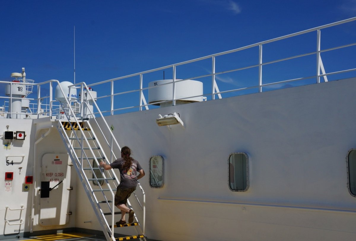 Аппарель на корабле