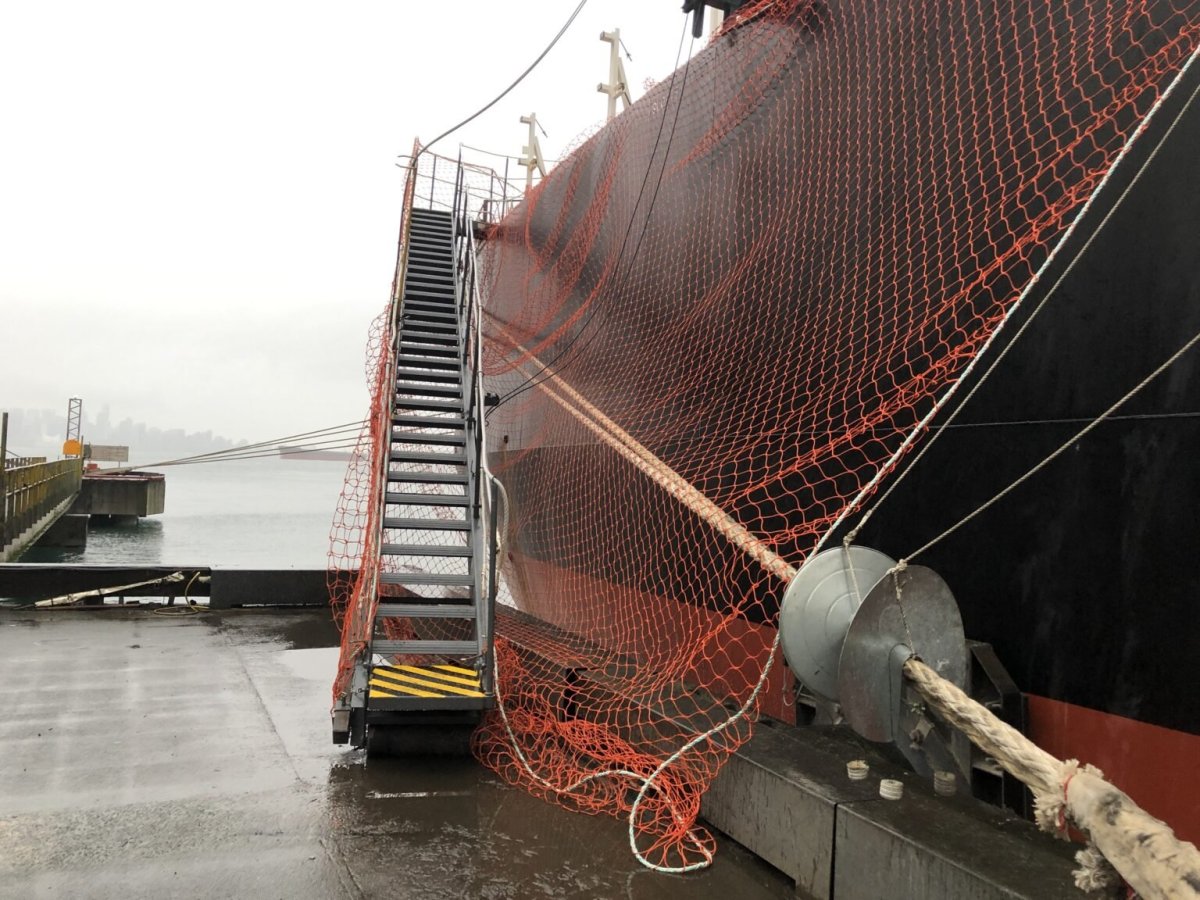 Штормтрап лоцманский